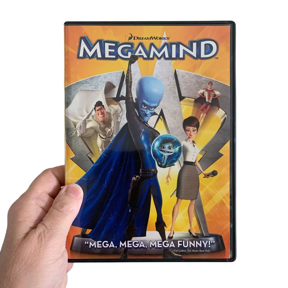 Megamind DVD DreamWorks Animated Movie Will Ferrell Family Film Widescreen